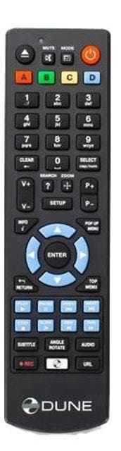 Afstandsbediening Dune HD Smart Dune HD MAX, Ophalen of Verzenden, Nieuw, Origineel