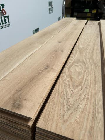 Eiken parketvloeren - Outletprijzen., Nieuw, 10 m² of meer, 10 tot 30 cm, Hout