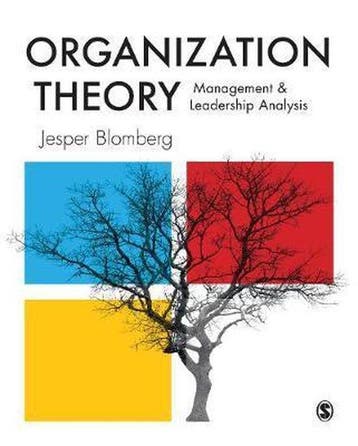 9781529713121 Organization Theory | Tweedehands, Boeken, Verzenden, Zo goed als nieuw, Blomberg