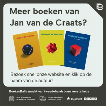 Basisboek Wiskunde / Basisboeken 9789043011563, Boeken, Verzenden, Gelezen, Jan van de Craats