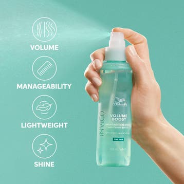 Wella Invigo Volume Boost Uplifting Care Spray - 150ml, Ophalen of Verzenden, Nieuw, Gel, Wax, Haarlak of Mousse