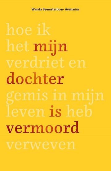 9789081932264 Mijn dochter is vermoord Wanda Beemsterboer, Verzenden, Nieuw, Wanda Beemsterboer