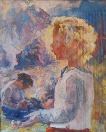 Mario Micheletti (1892-1975) - La pastorella