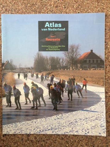 Atlas van Nederland, deel 7, recreatie - A.P. Blok, Boeken, Verzenden, Zo goed als nieuw, A.P. Blok