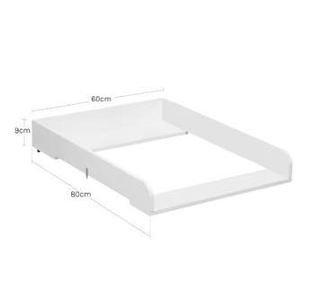 Aankleedopzet voor Ladekast – Babycommode van MDF, Verzenden, Nieuw