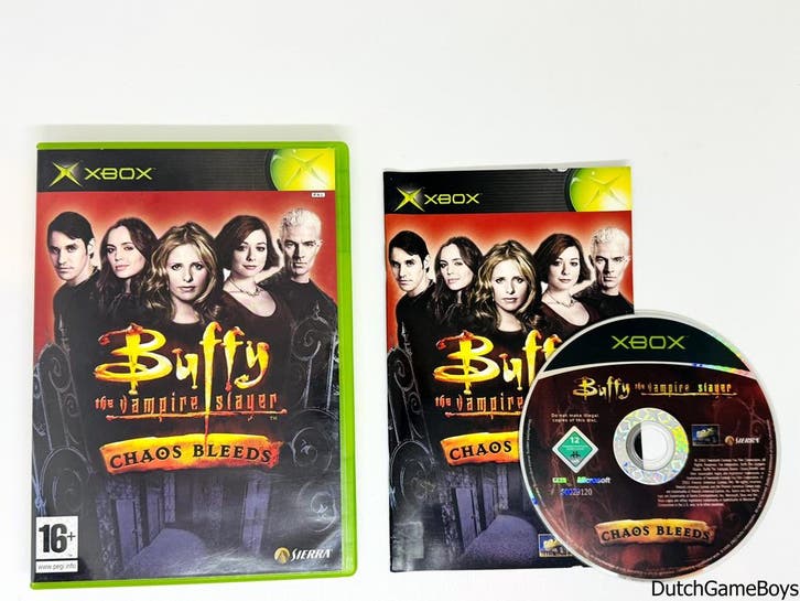 Xbox Classic - Buffy The Vampire Slayer - Chaos Bleeds - Eng, Spelcomputers en Games, Games | Xbox Original, Gebruikt, Verzenden