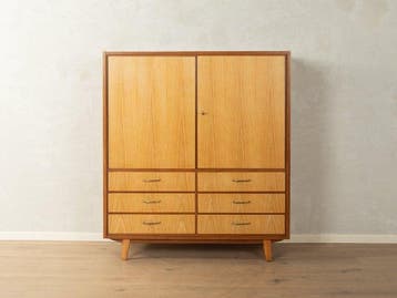 Commode - Walnoot, Ash - Ladekast uit de jaren 1950