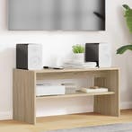 vidaXL TV-kast Sonoma Eiken 80 x 35 x 40 cm Bewerkt hout, Minder dan 50 cm, Verzenden, Nieuw, Minder dan 100 cm
