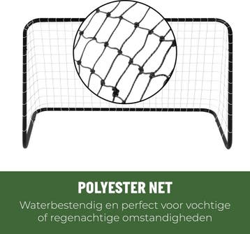 Dunlop Voetbaldoel 78 x 56 x 45 cm - Voetbaldoeltjes Set van, Ophalen of Verzenden, Zo goed als nieuw