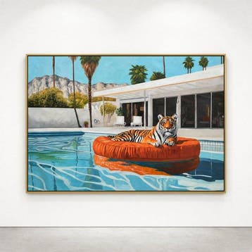 Le Yack - Life of Pi, Poolside - XL - 100% Handmade!