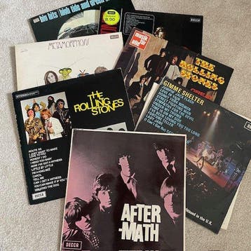 De Rolling Stones - Collection of 7 Decca LPs from the UK,, Nieuw in verpakking