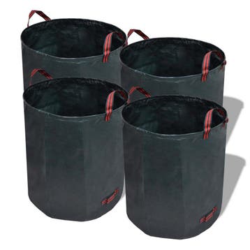 vidaXL Tuinafvalzakken Groen PP stof 45 x 76 cm, Verzenden, Nieuw