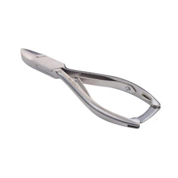 Pedicure nageltang (extra gehard) met gebogen bek en glad, Verzenden, Nieuw