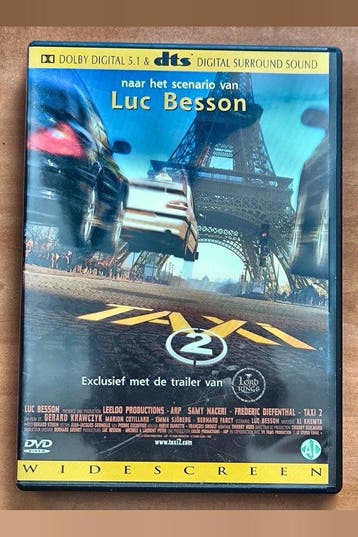 Taxi 2 2000 6 DVDs voor de prijs van 5, Verzenden, Nieuw in verpakking