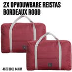 2 Stuks Opvouwbare Reistas Weekendtas - 46 x 30 x 14 cm -, Sieraden, Tassen en Uiterlijk, Tassen | Reistassen en Weekendtassen