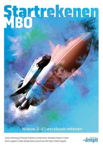 Studiereader Startrekenen MBO niveau 3 en 4 We 9789463264648, Verzenden, Zo goed als nieuw