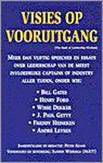 VISIES OP VOORUITGANG 9789022984826, Verzenden, Gelezen