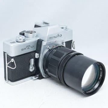 Minolta SR-T 101 + Auto Tele Rokkor-PF 2,8/135mm | Analoge, Audio, Tv en Foto, Nieuw