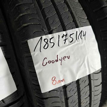 2 x Goodyear 185-75-14 C Zomerbanden 8mm, 14 inch, Band(en), Zomerbanden, Bestelwagen