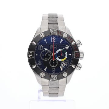 Zenith Defy Classic Chronograph Aero El-Primero 03.0526..., Ophalen of Verzenden, Gebruikt, Kunststof, Overige merken