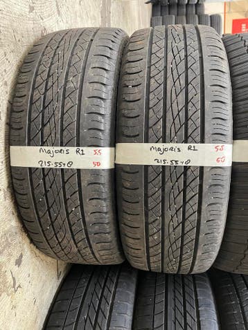 215-55-18 Majoris R1 Zomerbanden 5.5mm Montage 215 55 18, Ophalen, 18 inch, Band(en), Terreinwagen