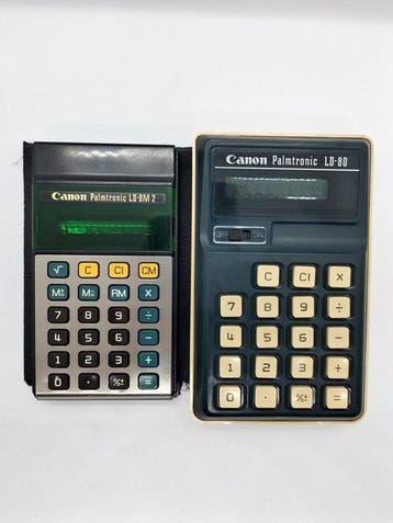 Canon Palmtronic LD-8M 2 - LD-80 - Rekenmachine - 1970-1980, Nieuw