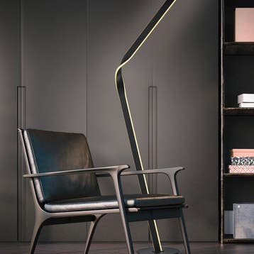 LED Vloerlamp - Cinque Cicenza - 1 Lichtpunt van 40 Watt -, Ophalen of Verzenden, Nieuw, Metaal, Overige fittingen