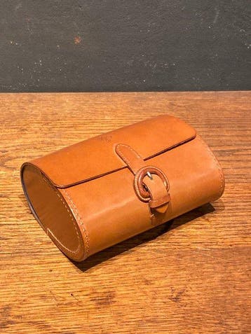 Other brand - leather case - Shoeshine kit - Koffer