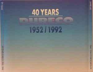 cd - Various - Dureco 40 Years 1952-1992, Cd's en Dvd's, Verzenden, Zo goed als nieuw