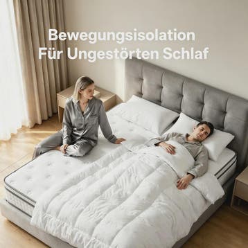 Hybride Pocketvering Matras 140x200cm & 160x200cm - 25cm Dik, Huis en Inrichting, Verzenden, Nieuw