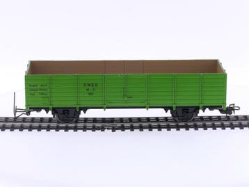 Schaal 0e Märklin 4451 hogebordwagen van de SWEG #5869, Hobby en Vrije tijd, Wisselstroom, Gebruikt, Overige typen, Ophalen of Verzenden