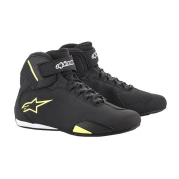 AlpinestarsSektorSchoenenZwartGeelFluo, Nieuw met kaartje, Alpinestars, Laarzen, Heren