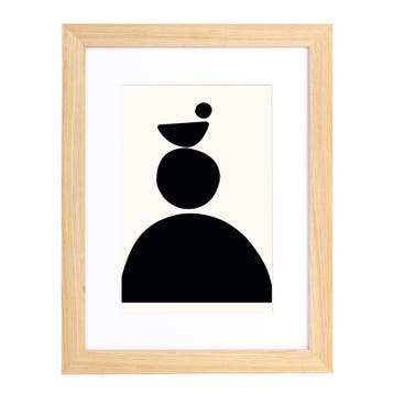 Vintlux Fotolijst Vesterby Massive - Eiken Ongelakt 50x60 cm, Nieuw