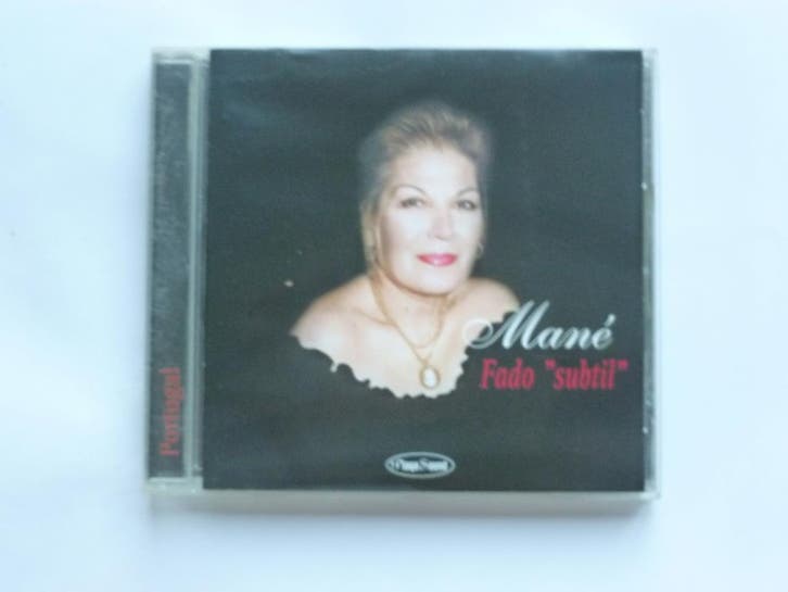 Mane - Fado subtil, Cd's en Dvd's, Cd's | Wereldmuziek, Zo goed als nieuw, Ophalen of Verzenden