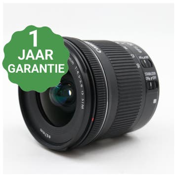 10% korting | Canon EF-S 10-18mm F/4.5-5.6 IS STM, Audio, Tv en Foto, Verzenden, Gebruikt