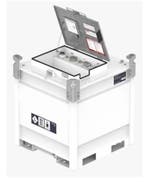 Dieseltank IBC 850 liter stalen Dieseltank met Dieselpom..., Nieuw