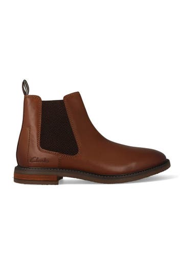Clarks Boots Jaxen EasyDark Bruin-46, Verzenden, Nieuw, Bruin