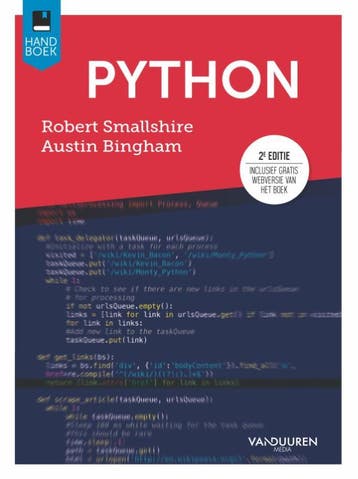 Handboek Python | Robert Smallshire; Austin Bingham | Nieuw, Boeken, Ophalen of Verzenden, Nieuw, Robert Smallshire; Austin Bingham