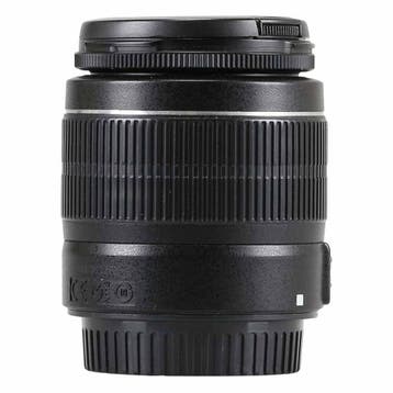 Canon EF-S 18-55mm f/3.5-5.6 III met garantie, Gebruikt, Canon, Ophalen of Verzenden, Standaardlens