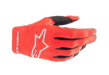 Alpinestars 2027 Radar Jeugd Crosshandschoenen Rood / Zilver, Ophalen of Verzenden, Nieuw