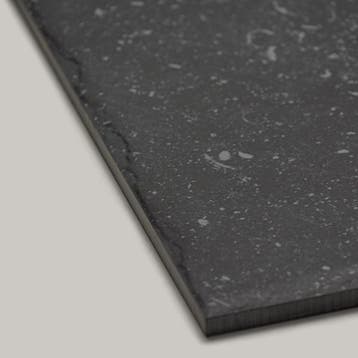 Zwarte vloertegels met getrommelde randen 60x60, Verzenden, Nieuw