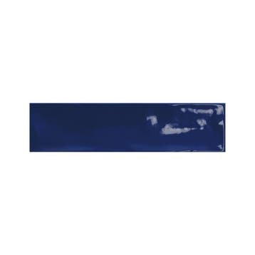 Wandtegel Azulejo Bali Azul 6.5x25 cm Glans Blauw (prijs per, Ophalen of Verzenden, Nieuw