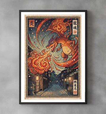 Sato Hageshi - Spirit of the Inferno – Charizard Pokemon -, Nieuw