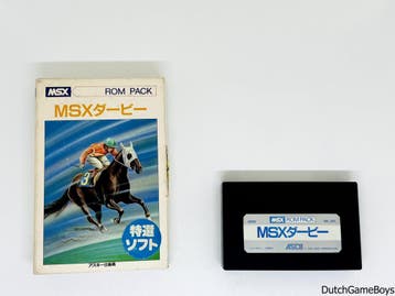 MSX - Derby, Spelcomputers en Games, Verzenden, Gebruikt