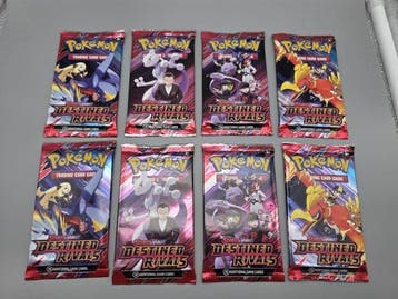 Pokémon - 8 Booster pack - Destined Rivals - Scarlet &, Nieuw