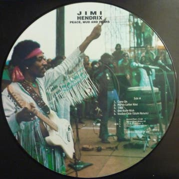 LP gebruikt - Jimi Hendrix - Peace, Mud And Tears, Verzenden, Zo goed als nieuw, Overige formaten