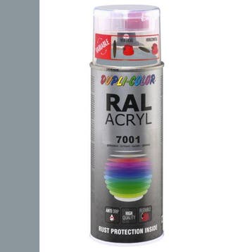 Dupli-Color Ral Acryl Ral 7001 Zilver grijs Hoogglans 400 ml, Ophalen of Verzenden, Nieuw