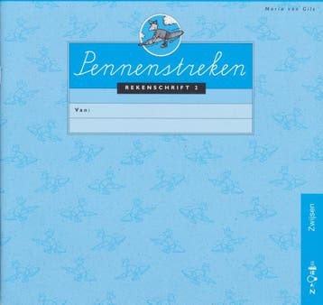 Pennenstreken rekenschrift 2 (per stuk), Boeken, Schoolboeken, Verzenden, Nieuw