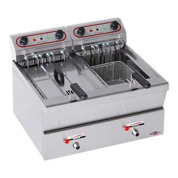 Stilfer friteuse 12 Liter +12 Liter, Verzenden, Nieuw in verpakking