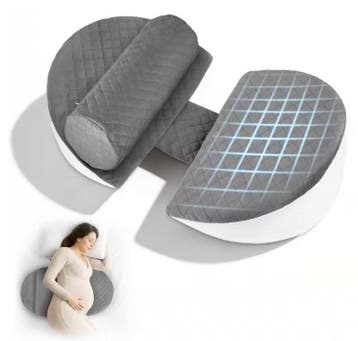 Memory Foam Zwangerschapskussen – Zijslaper met Koelhoes, Kinderen en Baby's, Babyvoeding en Toebehoren, Verzenden, Nieuw